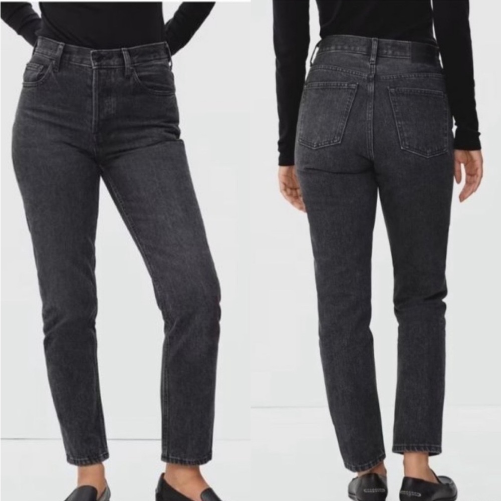Everlane The 90’s Cheeky Button Fly High Rise 100% Organic Cotton Jeans